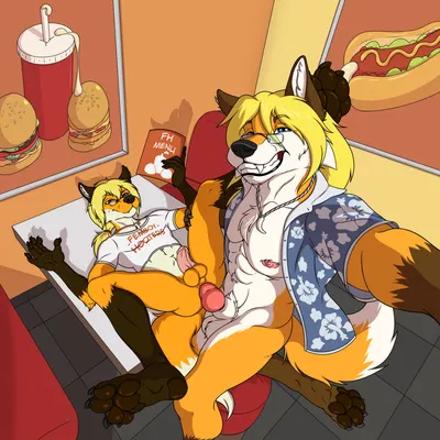 jcfox, sile (femboy hooters) created by dentist (artist)