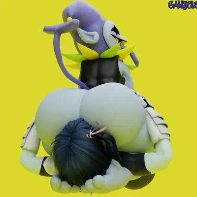 jevil (deltarune), kris dreemurr (deltarune, undertale (series)) created by camseven