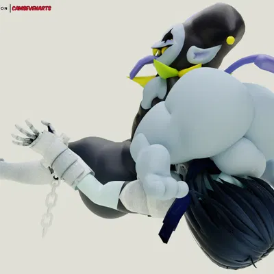 jevil (deltarune), kris dreemurr (deltarune, undertale (series)) created by camseven