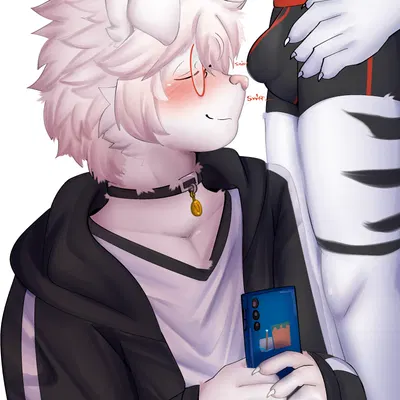 jin white dog created by ai jin