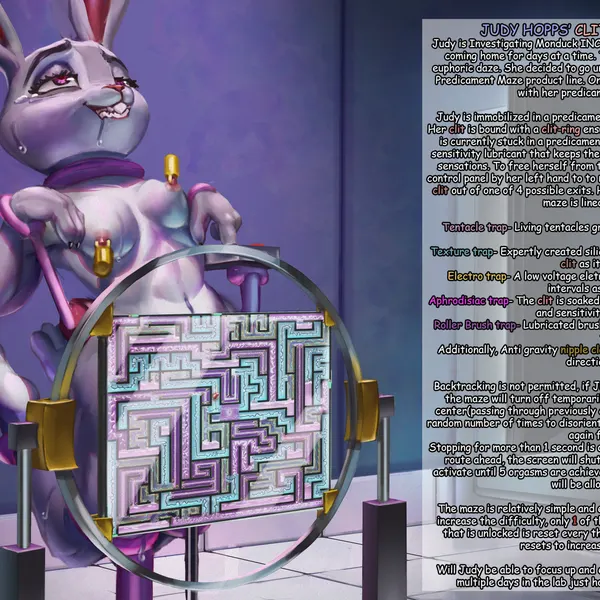 judy hopps (disney, zootopia) created by monduck