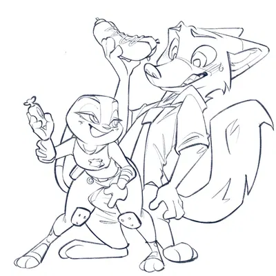 judy hopps, nick wilde (disney, zootopia) created by bl394