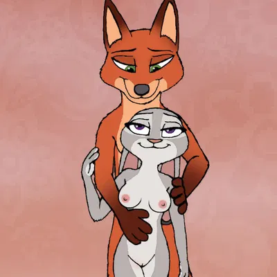 judy hopps, nick wilde (disney, zootopia) created by emperorstarscream