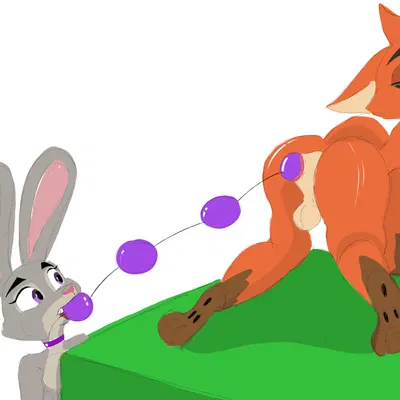 judy hopps, nick wilde (disney, zootopia) created by jrxt