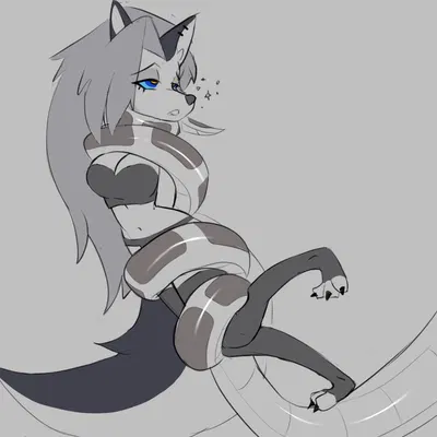 kaa (jungle book), loona (helluva boss) (hellaverse, helluva boss) created by g-lahndi