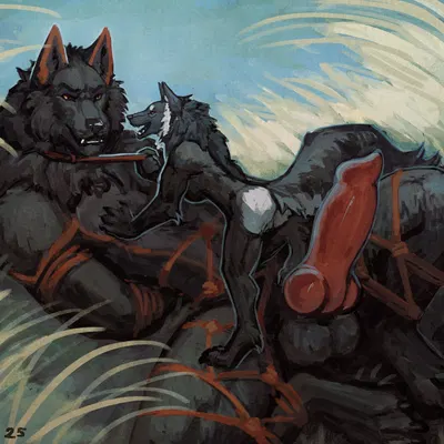 kael (beleynn), silver (killerwolf1020) (mythology) created by cu sith (artist)