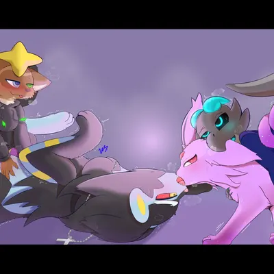 kalina (thataveragedude), side b, tad (thataveragedude) (nintendo, pokemon) created by thewizardstick