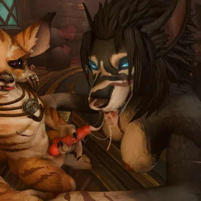 kalni, lakaiger (blizzard entertainment, mythology) created by wickswaresnsfw