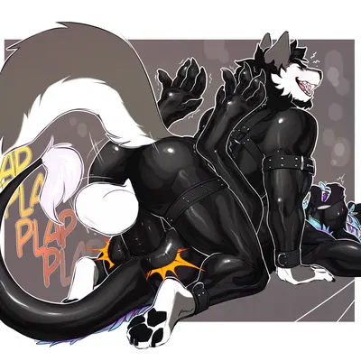 kasier relkin, kayde (kaydewolf) created by letsdrawcats