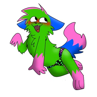 kevin (nyanwolf) (don't touch my pizza (meme), nyanwolf) created by canguuro