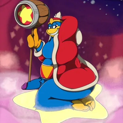 king dedede (kirby (series), nintendo) created by waniiime