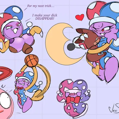 kirby, marx (kirby), vesi (kirby (series), nintendo) created by vesi sage