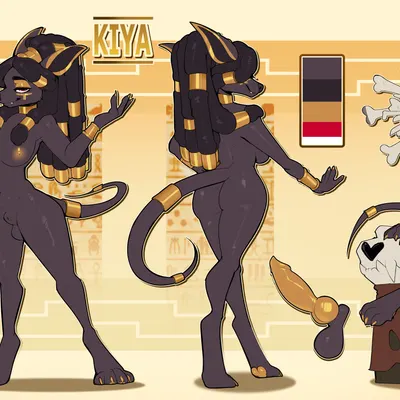 kiyathejackal (character) created by cocoline (artist)