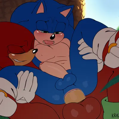 knuckles the echidna, sonic the hedgehog (sega, sonic the hedgehog (series)) created by krazyelf