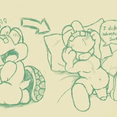 koops (mario bros, nintendo) created by chaotic arisen