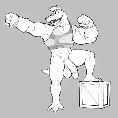 krusha (donkey kong (series), nintendo) created by jrjresq