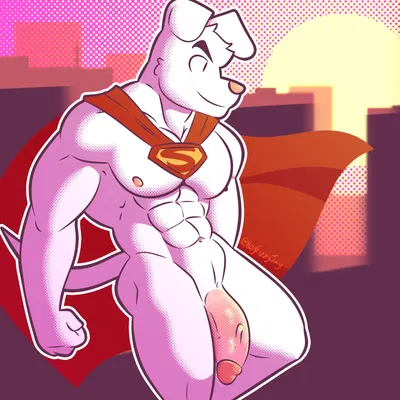 krypto (dc comics, krypto the superdog) created by fizzyjay