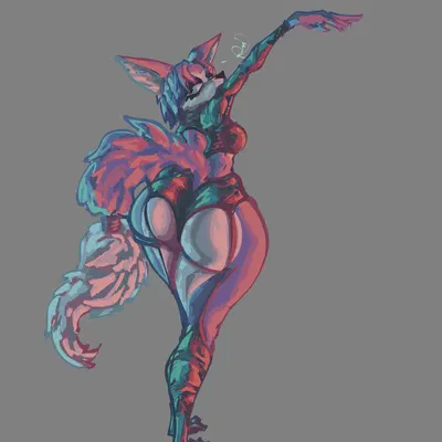 krystal (star fox) (nintendo, star fox) created by rik grape