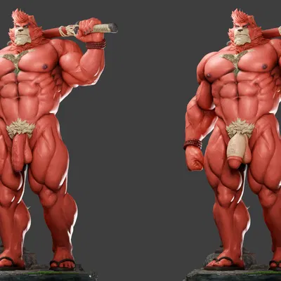 kumatetsu (the boy and the beast) created by justgruff