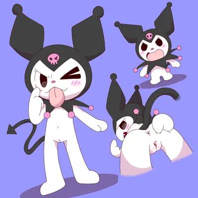 kuromi (onegai my melody, sanrio) created by lucky luxio