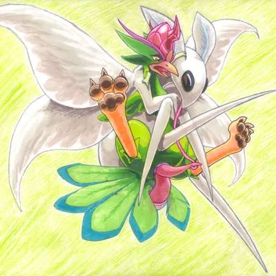 limpid plume (temtemlover) (crema (company), rain world) created by oddwarg