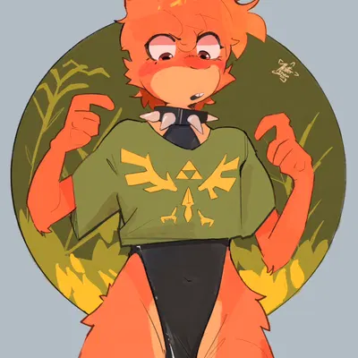 link (rabbit form) (breath of the wild, nintendo) created by hotterthanjuly