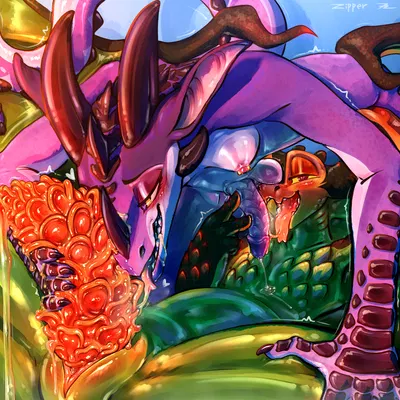 lira (transdragonlira), nami (zipper 7z) (mythology) created by zipper 7z