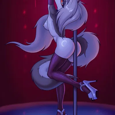 loona (helluva boss) (hellaverse, helluva boss) created by drawx