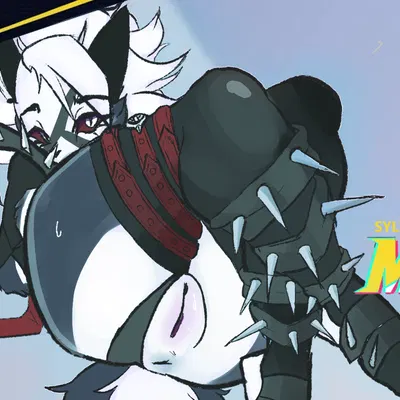 loona (helluva boss), malice loona (mangakitsune2) (hellaverse, helluva boss) created by sylversaya