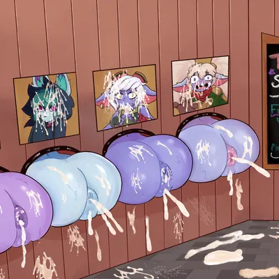 lulu (lol), poppy (lol), tristana (lol) (league of legends, riot games) created by hoodoo