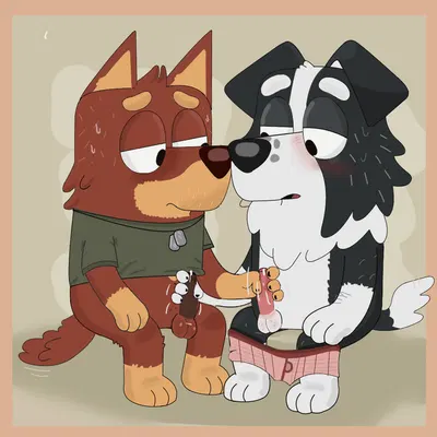 mackenzie's dad (bluey), rusty's dad (bluey) (bluey (series)) created by wildside 45