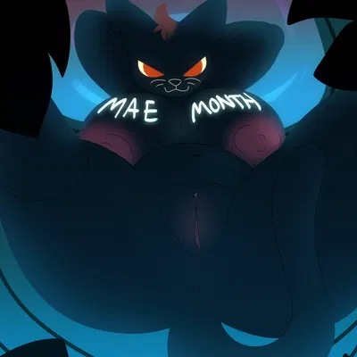 mae borowski (night in the woods) created by wolfbaloo