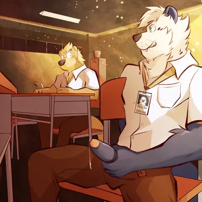 marlo olivar, ollie rios (otter tale) created by ventkazemaru