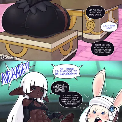 mary muffin (final fantasy, final fantasy xiv) created by cobatsart