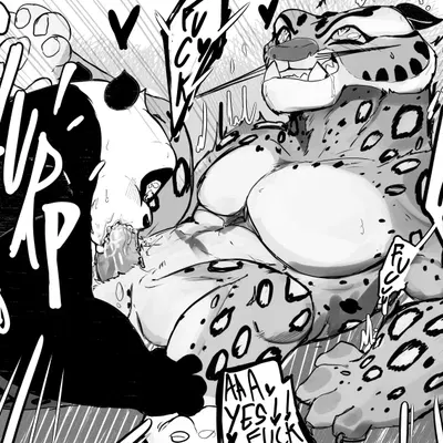 master po ping, tai lung (kung fu panda) (dreamworks, kung fu panda) created by ottotopus