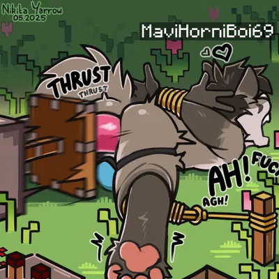 mavi (nikitayarrow) (microsoft, minecraft) created by nikitayarrow