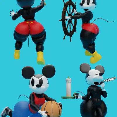 mickey mouse (disney) created by camseven