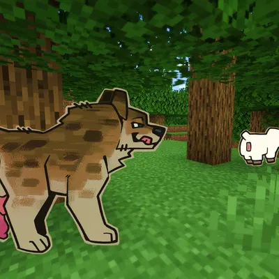 microsoft, minecraft created by cubewolf64