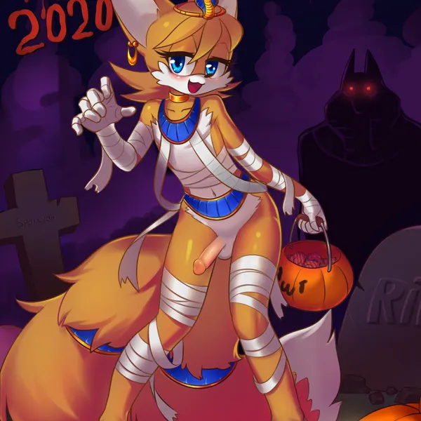 miles prower (halloween, sega) created by sparkydb