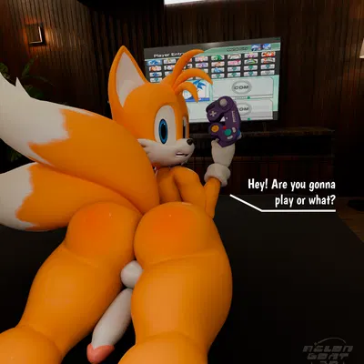 miles prower (sega, sonic the hedgehog (series)) created by melongoat3d