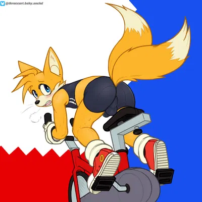 miles prower (sega, sonic the hedgehog (series)) created by tkraccoon