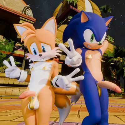 miles prower, sonic the hedgehog (sega, sonic the hedgehog (series)) created by twintails3d