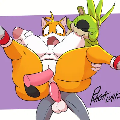 miles prower, surge the tenrec (idw publishing, sega) created by plaga