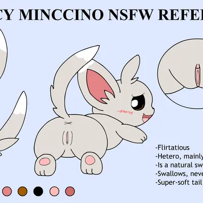 mincy minccino (nintendo, pokemon) created by pichu90