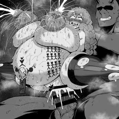 mitsuri kanroji (asian mythology, demon slayer) created by komusou (jinrikisha)