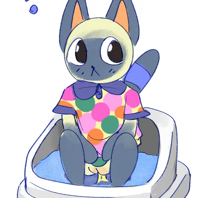 mitzi (animal crossing) (animal crossing, nintendo) created by 4chan anon