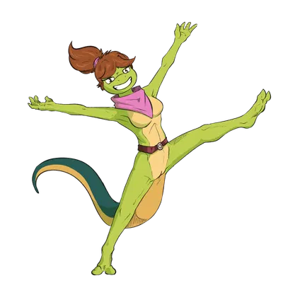 mona lisa (tmnt) (teenage mutant ninja turtles) created by zafara (artist)