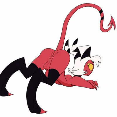 moxxie (helluva boss) (hellaverse, helluva boss) created by darkleystudios