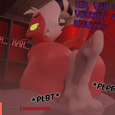 moxxie (helluva boss), vortex (helluva boss) (hellaverse, helluva boss) created by camseven