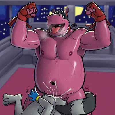 murray hippopotamus, sly cooper (sly cooper (series), sony corporation) created by hunter-husky